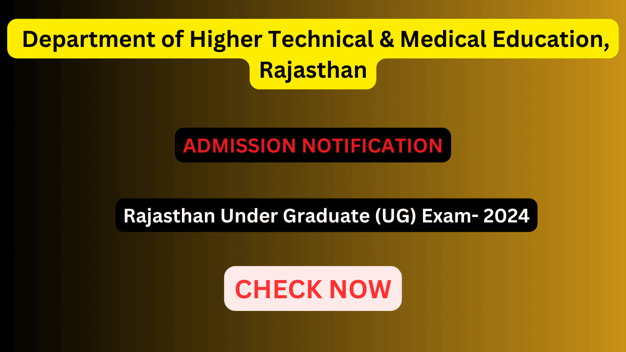 Department of Higher Technical & Medical Education, Rajasthan