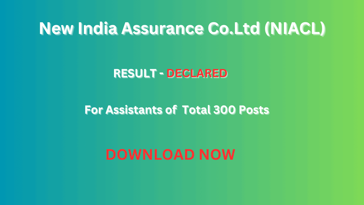 New India Assurance Co.Ltd Result