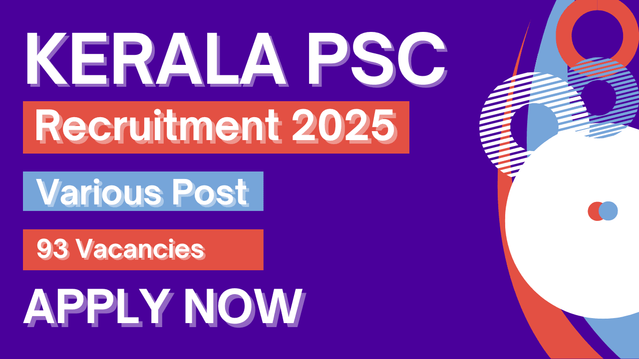 Kerala PSC Police Constable Recruitment 2025